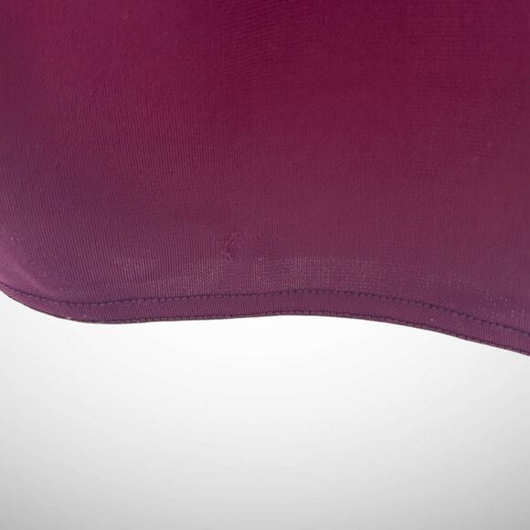 Cinq a Sept Lacey Ruched Dark Fig Crepe Midi Dress Size 6 Sleeveless Simple - Picture 11 of 12